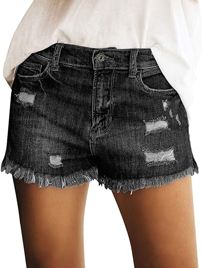 OEM ODM Casual Style Denim Jeans Ladies Shorts Plain Simple Premium Quality Material Denim Shorts Women Factory
