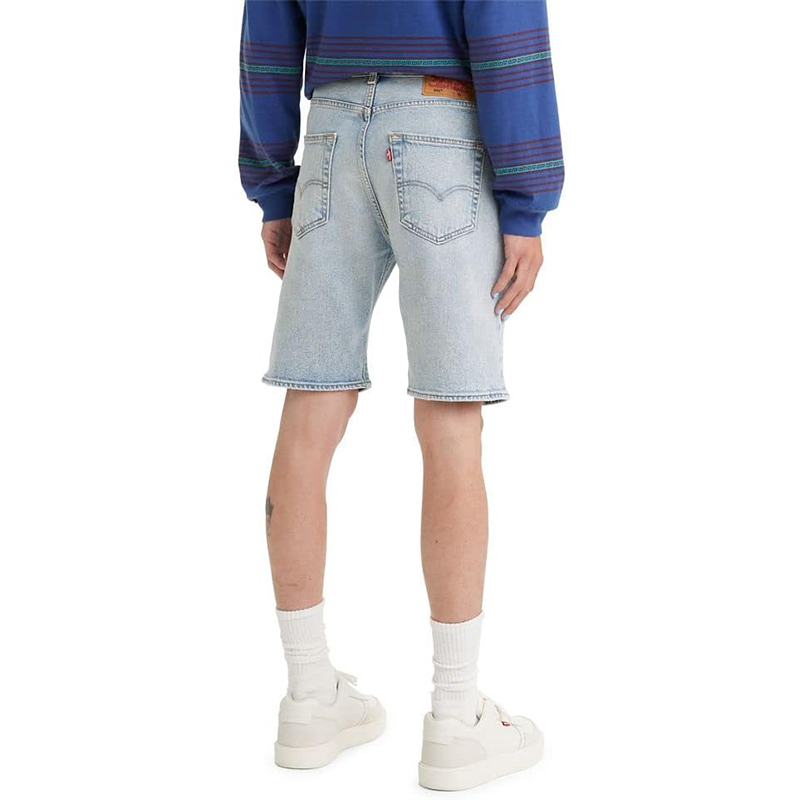 OEM ODM Summer Streetwear Vintage Short Half Pants Loose Work Shorts Fashion Men's Baggy Denim Jean Shorts Men
