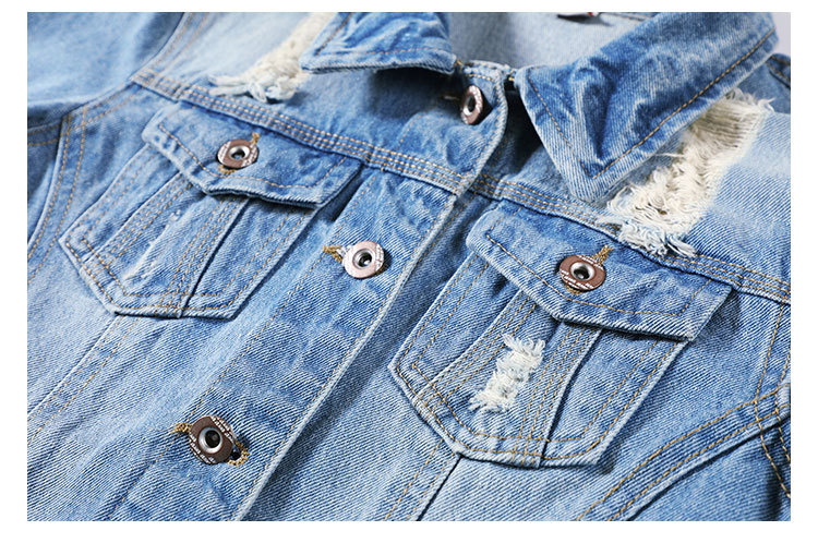 OEM ODM Cotton Denim Jacket Custom Manufacturers Jacket Plus Size Coats Women Men Jeans Denim Jacket 