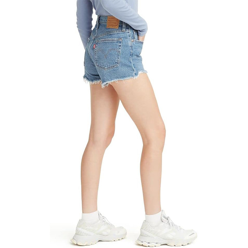OEM ODM Mid Waist Denim Shorts Women Plus Size Fashion New Casual Slim Jeans Short Washed Sexy Female Summer Denim Shorts