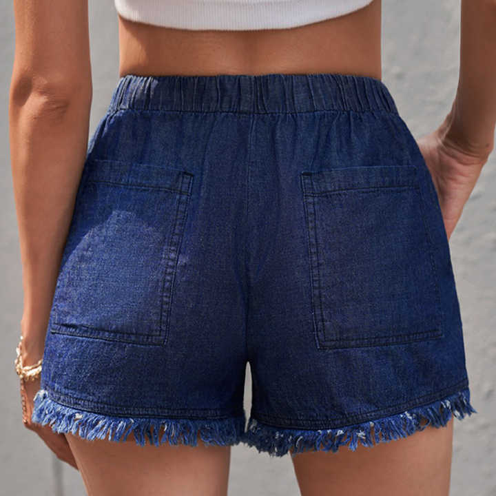OEM ODM New Design Denim Skort S-5XL Plus Size Women Clothing Summer High Waist Denim Shorts Factory