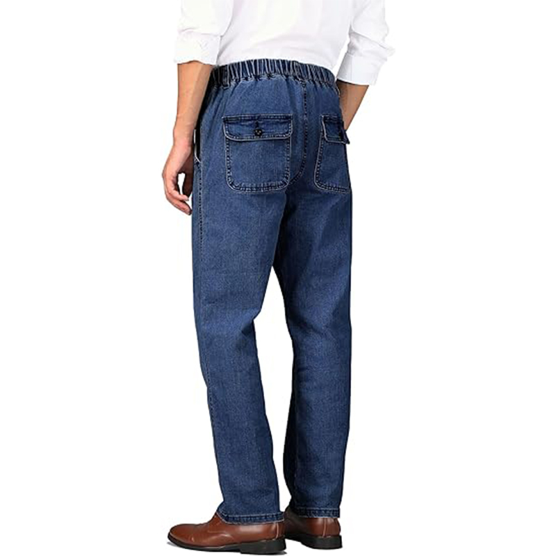 OEM ODM Fashion Jeans For Men Wholesale Jean Pants Loose Fit Men Streetwear Casual Denim Multi Color Jeans Men