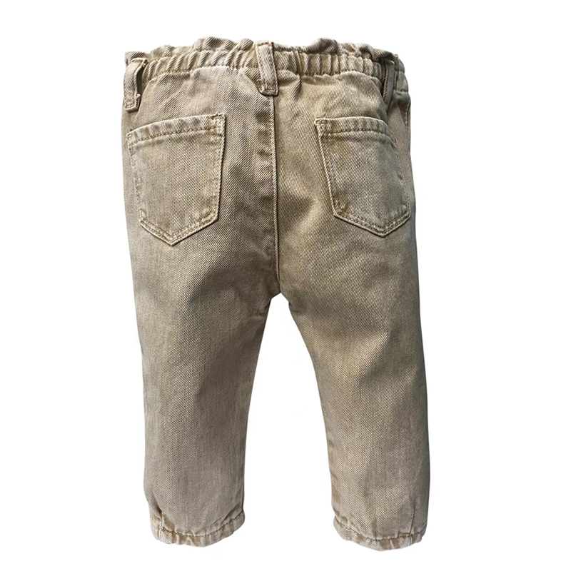 OEM ODM Children's Jeans Spring New Baby All-match Foreign Style Casual Long Pants