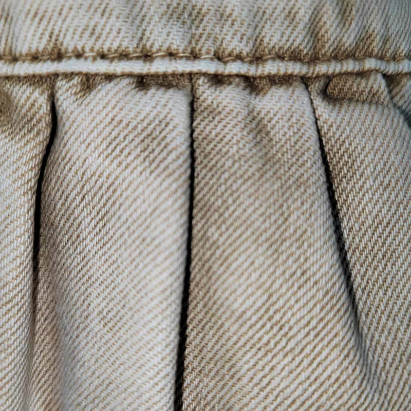 Welcome OEM ODM Girl Denim Jeans Jacket with Windbreaker Ruffle Sleeve Hem