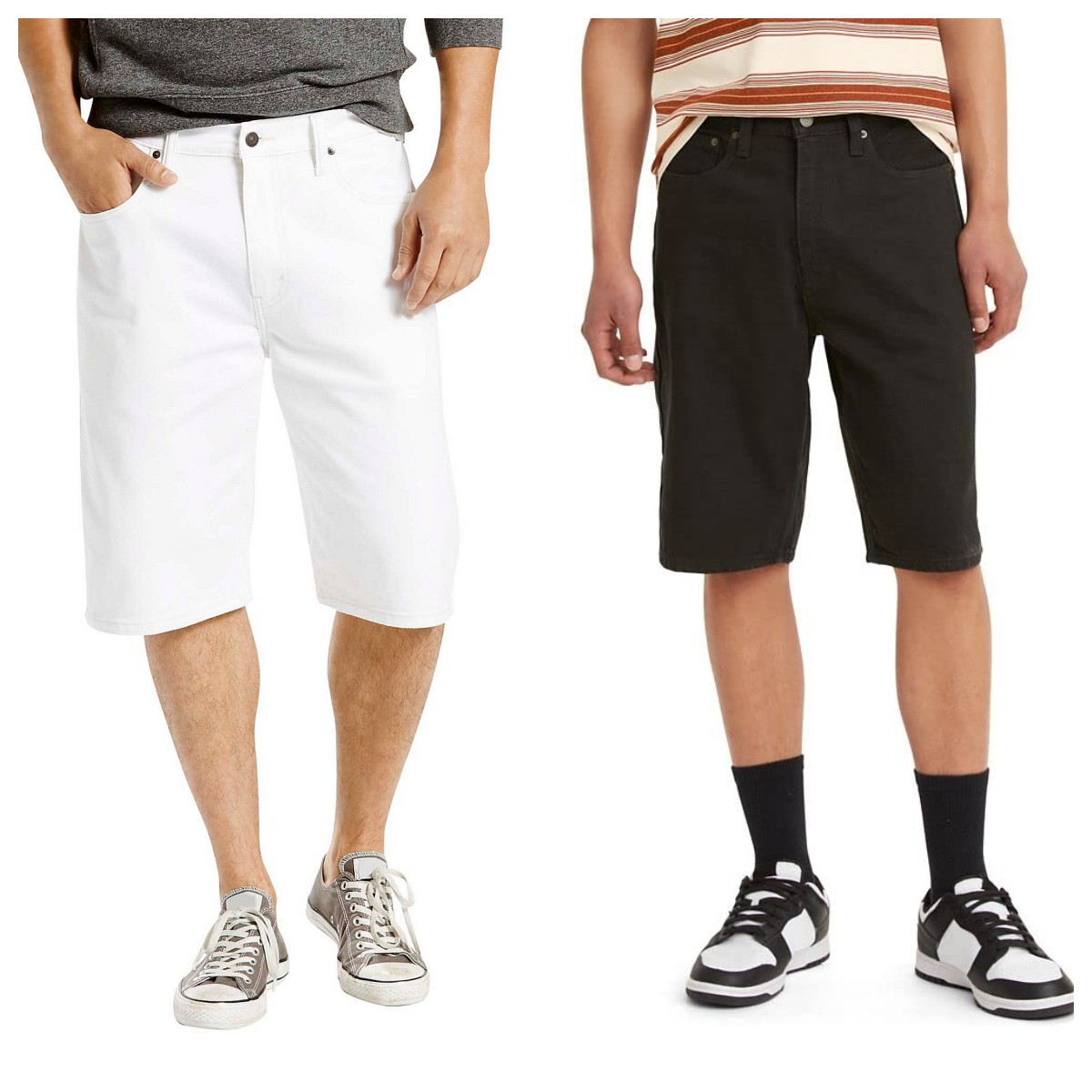 men's denim shorts